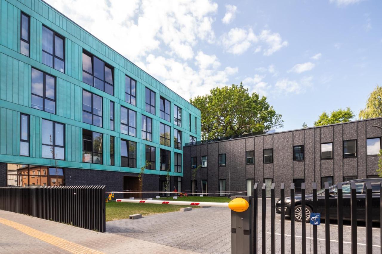 Green House Downtown Apartments With Private Free Parking And Bike Storage Klaipeda Luaran gambar