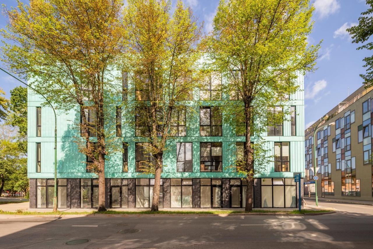 Green House Downtown Apartments With Private Free Parking And Bike Storage Klaipeda Luaran gambar